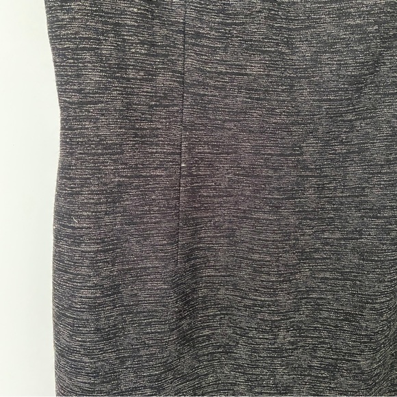 DAVID MEISTER BLACK/GREY TEXTURED AND LINED SHEATH DRESS, PRINCESS SEAMS, SZ 14 - Picture 6 of 12